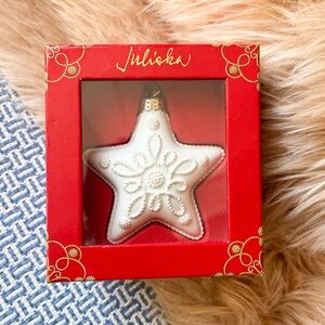 Juliska Berry & Thread Star Christmas Ornament
